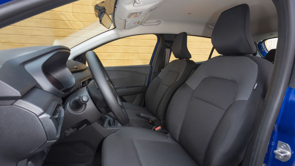 Intérieur de la Dacia Sandero