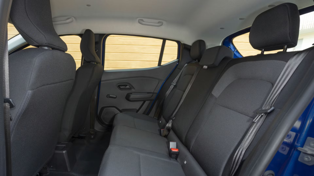 Intérieur de la Dacia Sandero