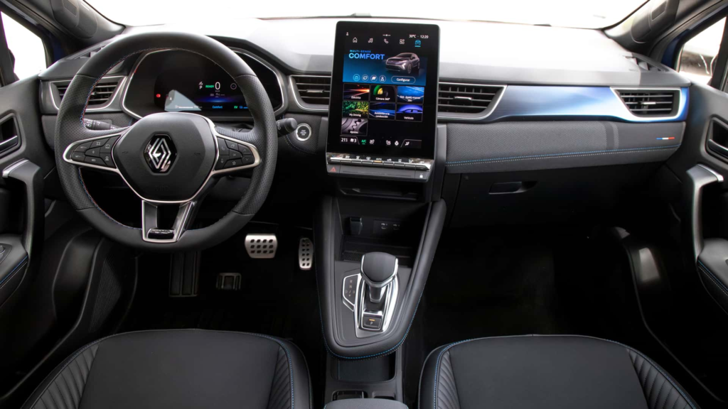 Intérieur du nouveau Renault Captur