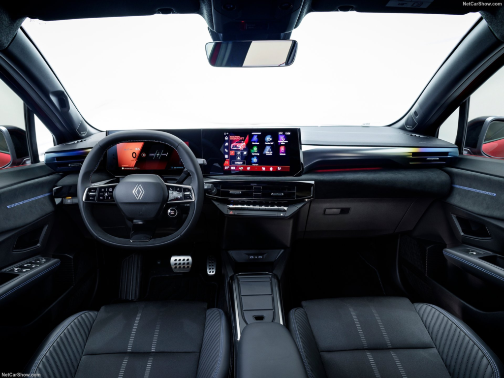 Intérieur de la Renault Clio