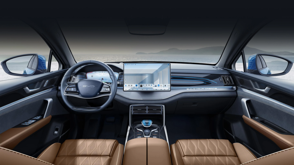Intérieur du BYD Tang
