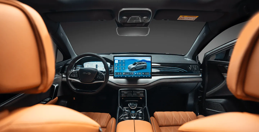 Intérieur du BYD Tang