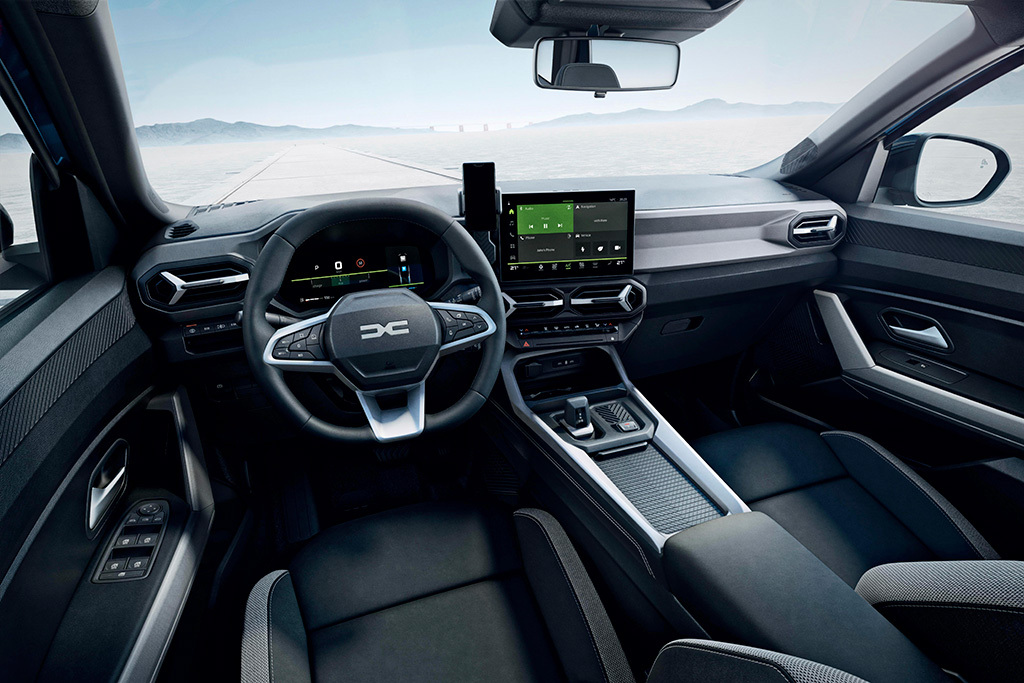Intérieur de la Dacia Bigster