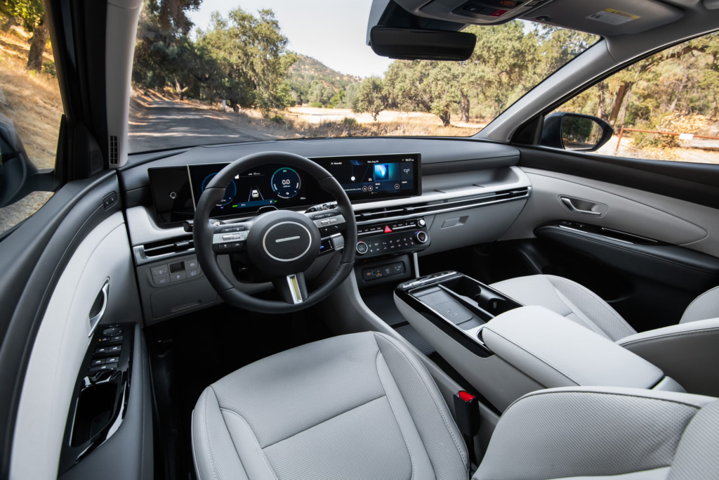 Intérieur du Hyundai Tucson Hybride