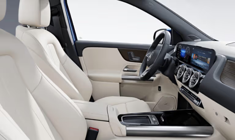 Intérieur de la Mercedes GLA