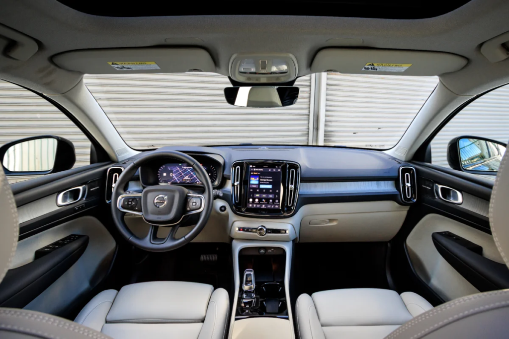 Intérieur du Volvo XC40