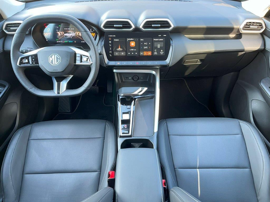 Intérieur du MG ZS Hybrid+