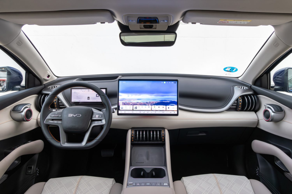 Intérieur du BYD Atto 3 Evo