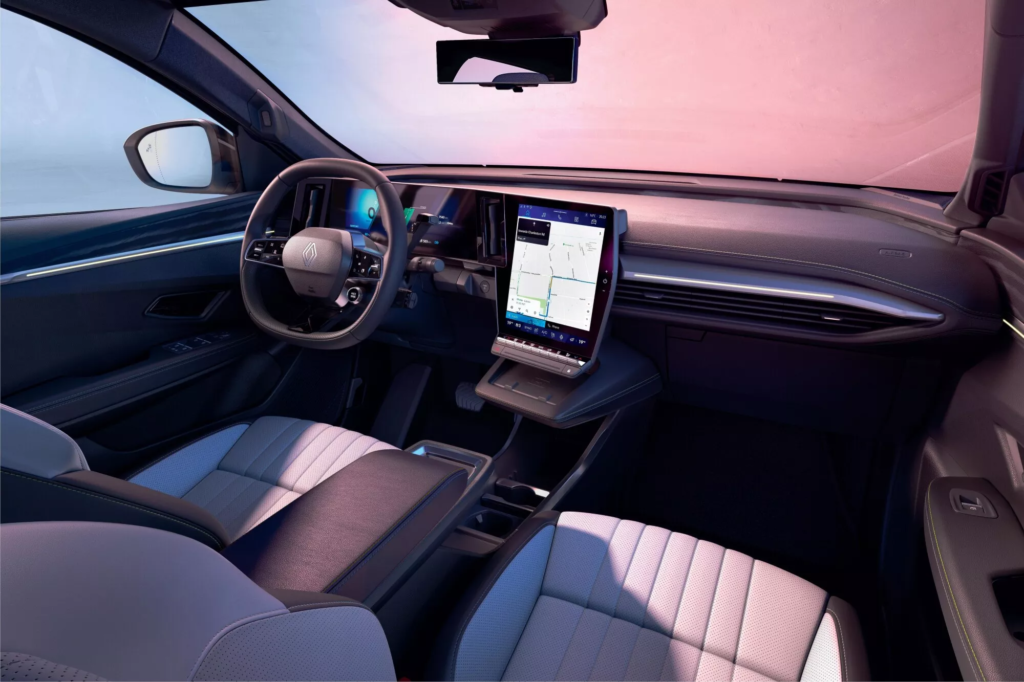 Intérieur du Renault Scenic